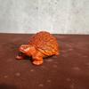 Ebony Turtle Wood Carving: Solid Wood Ornament for Home, Office, or Desktop Decoration