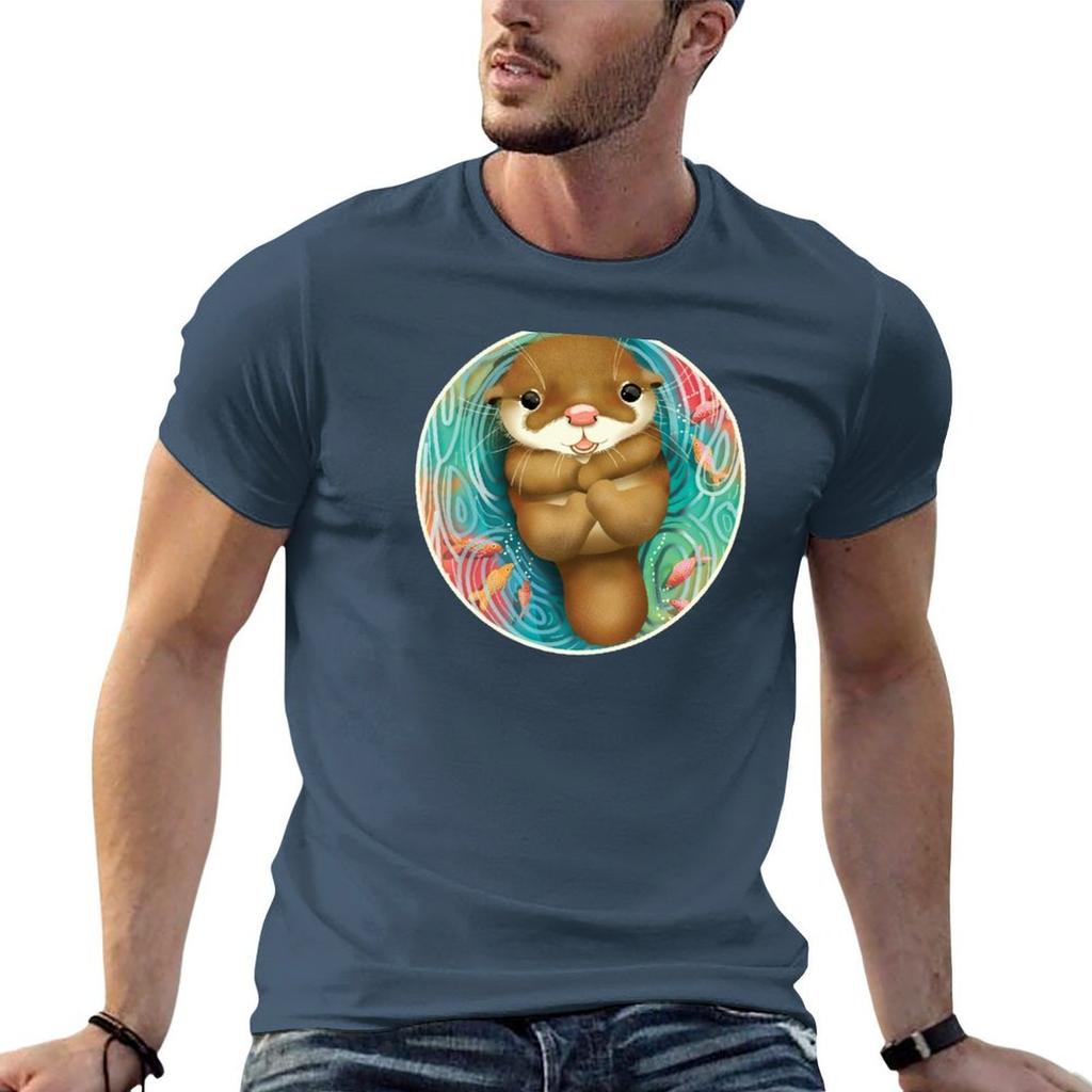 Little Otter Tshirt Casual Daily Graphic Tee