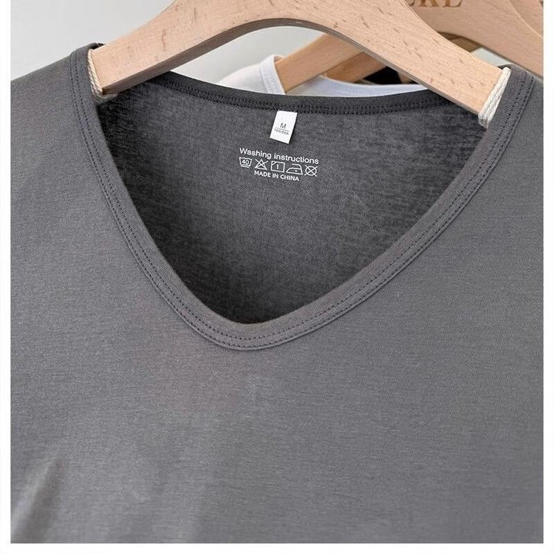 Women's Plus Size Loose Fit V-Neck Short Sleeve T-Shirt