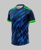 Simple and Fashionable Men's Outdoor 3D Printed Short-sleeved Large-sized Breathable Casual Sports T-shirt for Family Wear