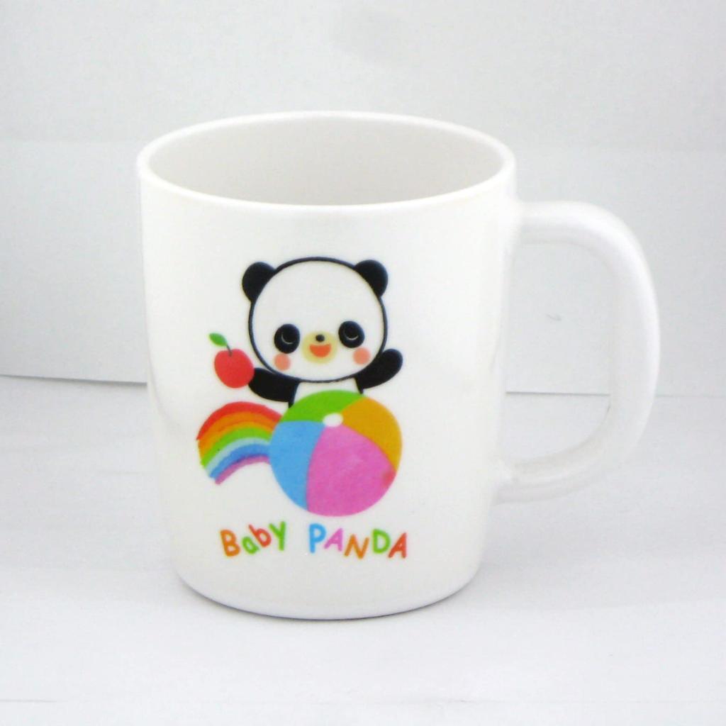 Nagao Unbreakable Baby Panda Dishwasher Made In Japan Children's Cup, 190ml, Design, Safe,
