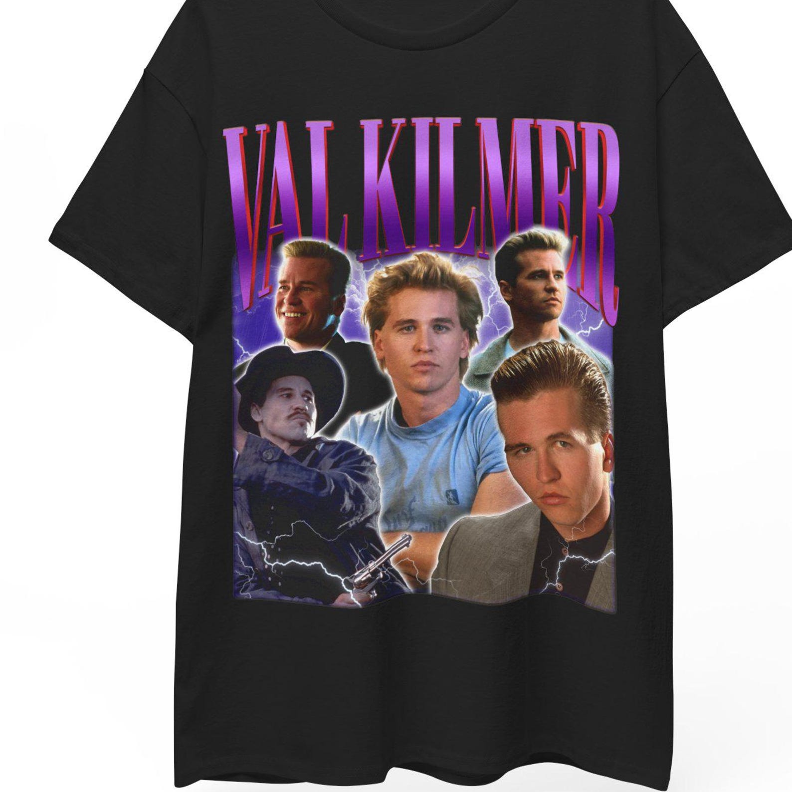 Val Kilmer Retro T-Shirt, Actor Movie Poster Art 4XL