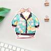 Mouse Wearing Floral Coat Sticker Durable for Laptop, Car, Luggage, Skateboard & More - Perfect for Teens, Adults, Creative Decor & Gifting