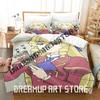 3D Print Akuyaku Reijou Tensei Ojisan Grace Auverne Bedding Set Single Twin Full Queen King Size Bed Set Adult Bedroom