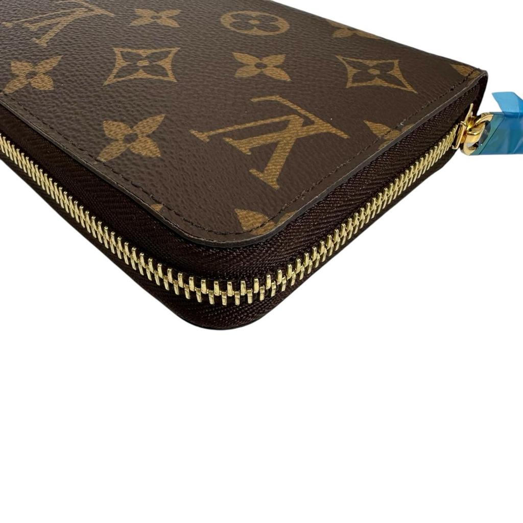LOUIS VUITTON Monogram Zippy wallet Long Wallet purse Monogram canvas M42616 Used