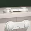 Premium Adjustable Plastic Cabinet Safety Drawer Locks Secure Anti-Pinch Door Locks for Home Improvement Kitchen
