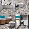 Thickened Waterproof Self-Adhesive Floor Tiles for Bathroom Renovation