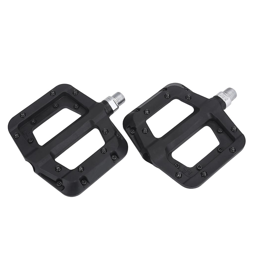2Pcs Set Outdoor Bicycle Sealed Bearing Pedal Mountain Road Cycling Platform Bike Part Black