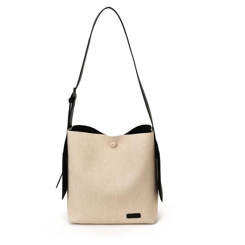 OGAR Women s Versatile Large Capacity Bucket Shoulder Bag Medium