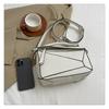 Lychee Pattern Portable Shoulder Messenger Bag, Fashionable and Practical.