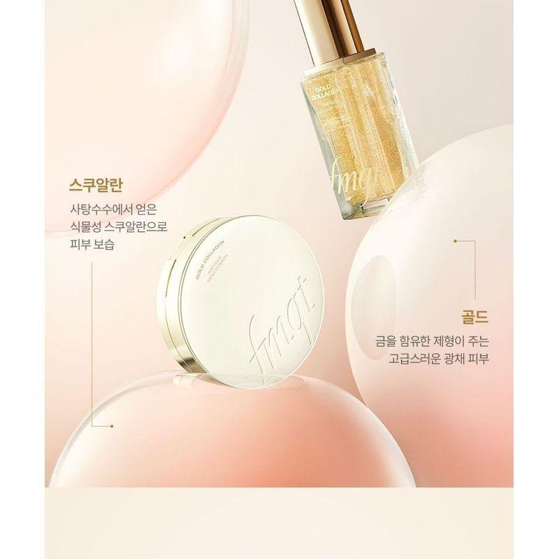 The Face Shop Fmgt Gold Collagen Ampoule Glow Foundation - 2 Colors