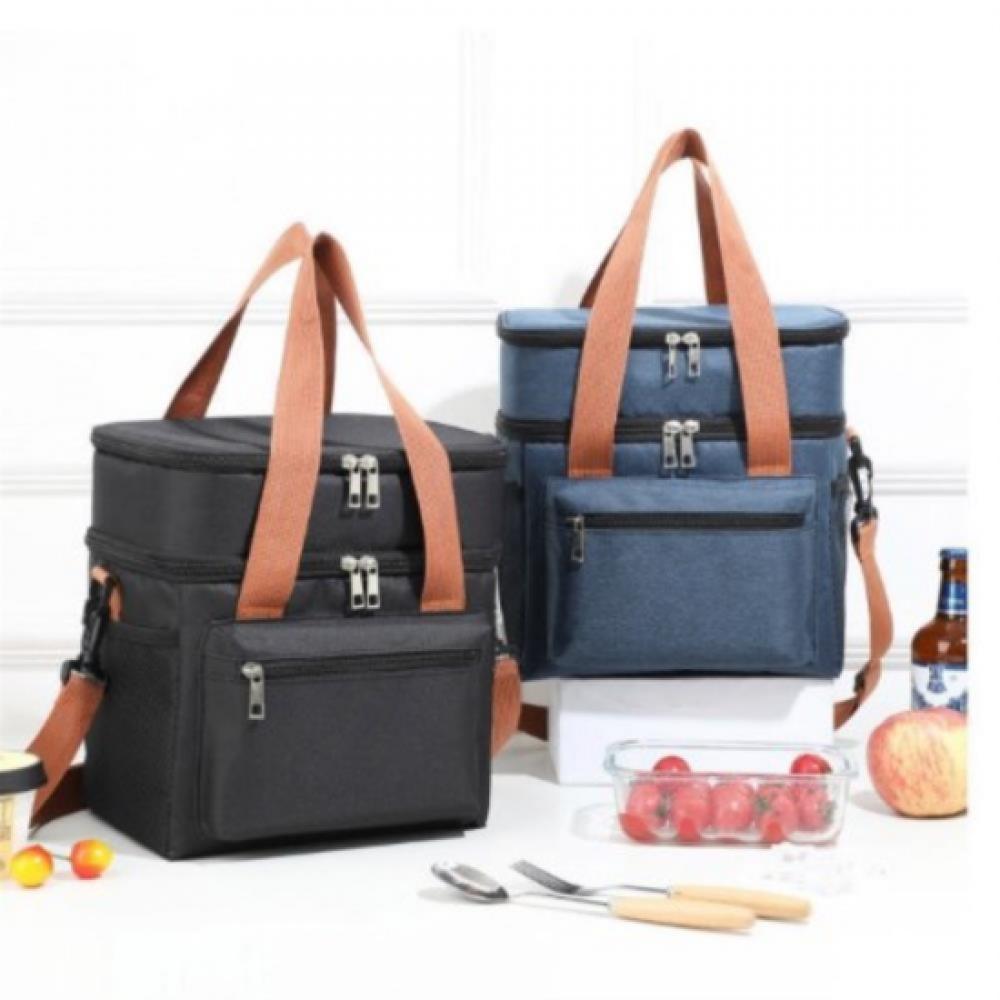 New ArrivalS Open Run Women S Waterproof Pvc 2 Layer inSulated Lunch Bag