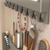 3 Piece Bathroom Door Hanging Shelf with Deep Hook Invisible Storage Space Over Cabinet Organizers for Shower Essential