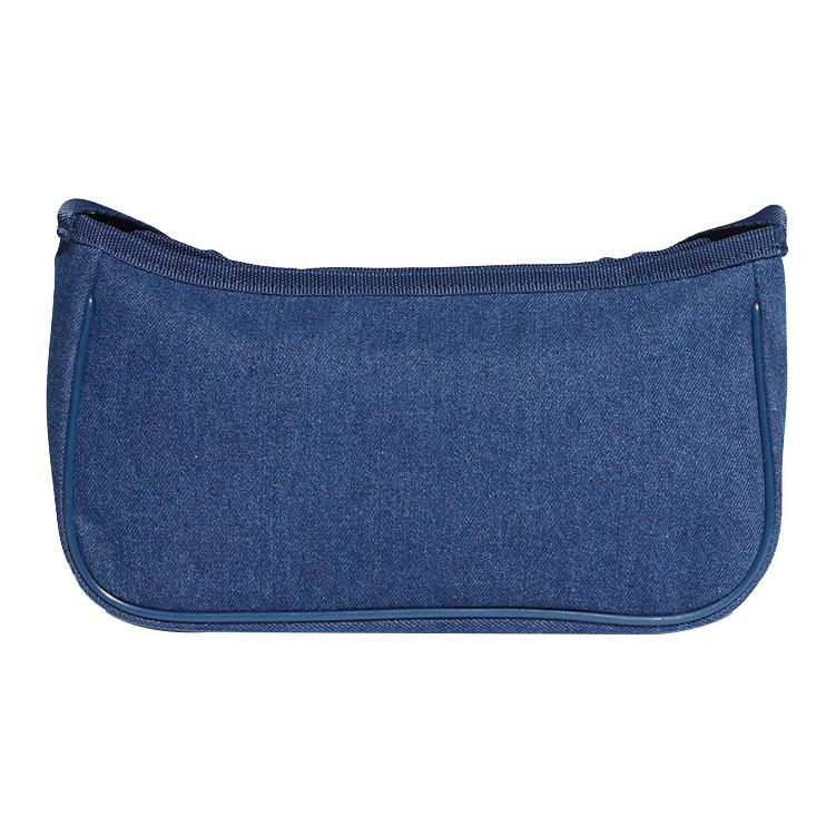 New Adidas Originals Cotton Shoulder Bag Crossbody Bag Regular Women's Denim Blue HD7017
