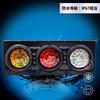 Biqing Trailer Tail Light Brake Waterproof Rear Stop Light Turn Signal Indicator Reverse Tail Lamp Grommet Mount for 12V 24V Truck Tractor Lorry
