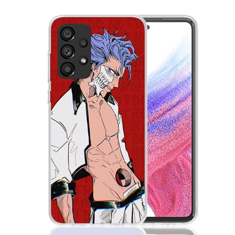 Bleach Grimmjow Phone Case For Samsung Galaxy A13 A14 A15 A16 A17 A53 A54 A55 A56 A33 A34 A35 A36 A23 A24 A25 A26 A05S A04S Gala