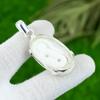 Womens Day Sale White Solar Quartz Gemstone 925 Silver Birthday Handmade Pendant