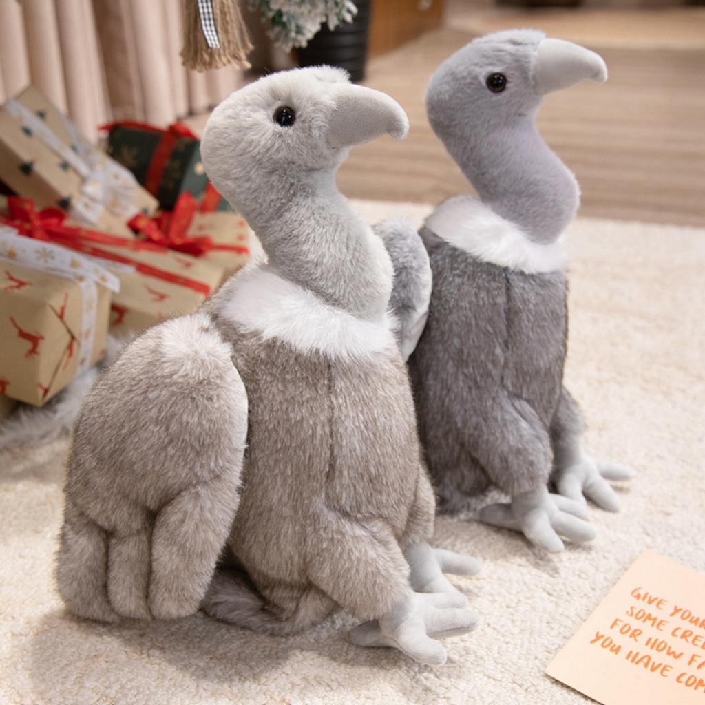 Simulationsgeier Plüschtier Realistischer Adlerähnlicher Vogel Stofftier Weiches Kuscheltier Für Naturfreunde Fans Kindergeburtstagsgeschenk