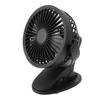 Clip On Fan 360 Degree Rotatable 3 Gears Quiet USB Charging Portable Small Desk Fan for Office