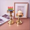 Nordic Gold Candlestick Decor - Simple Luxury for Weddings & Home Dining Table