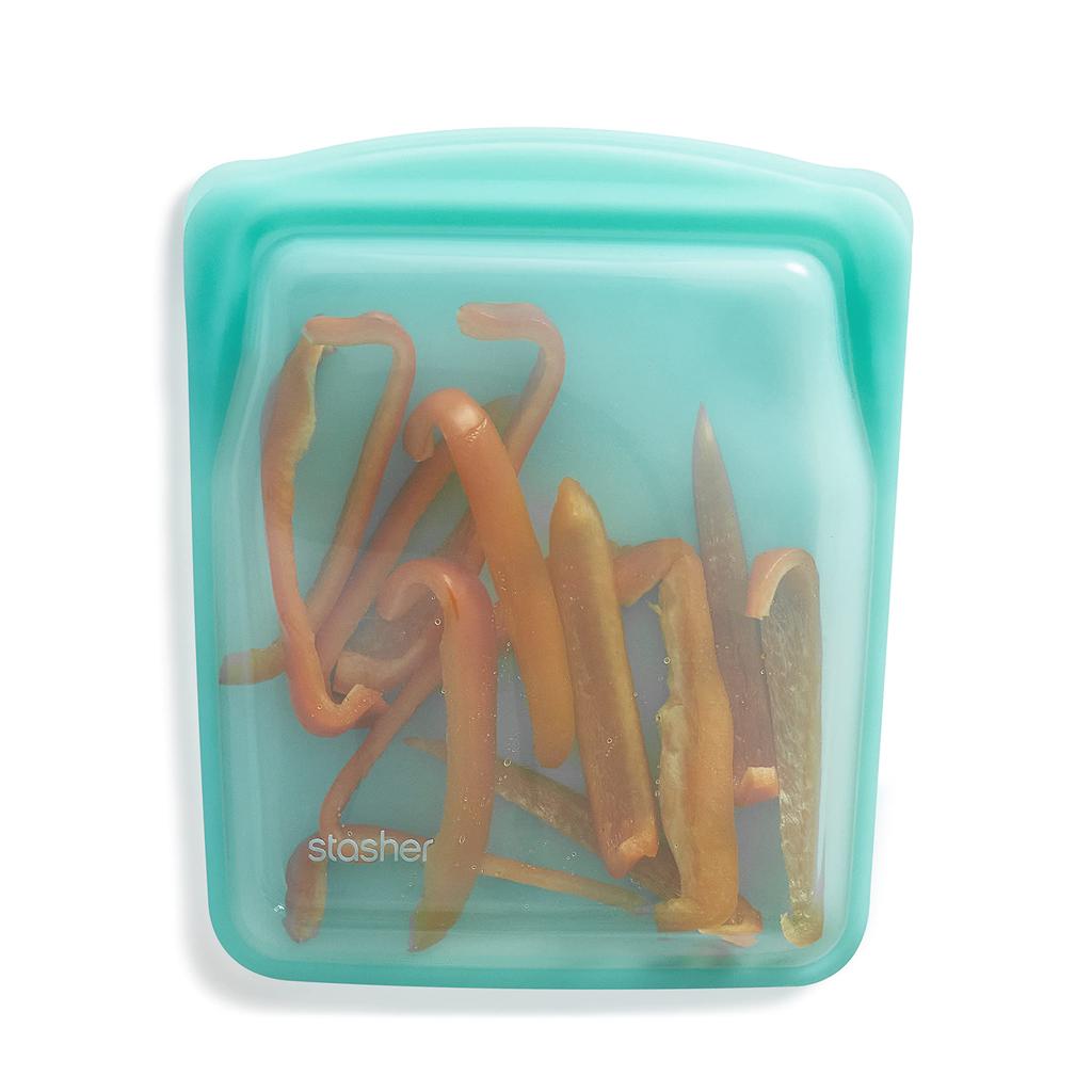 Stasher Silikonbeutel EZ Quart (Aqua)