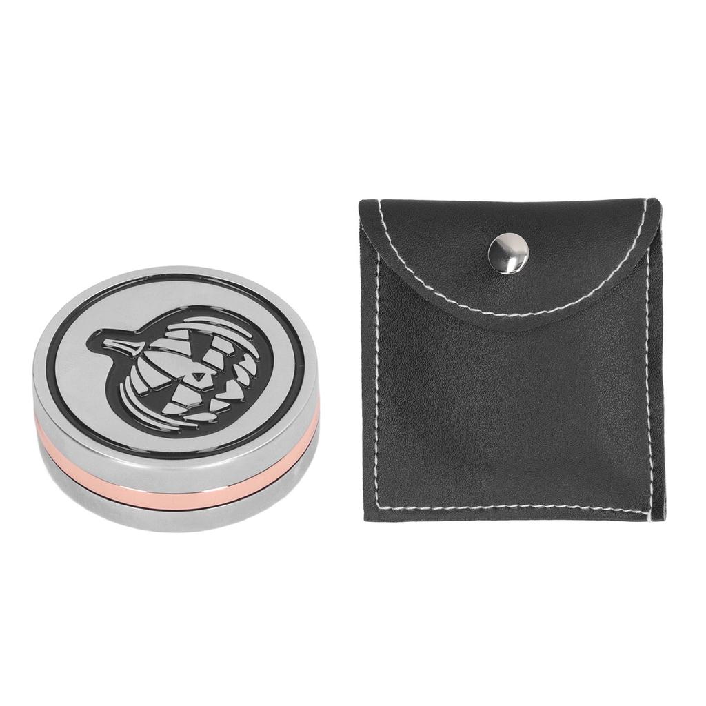 Pumpkin Coin Slider Pumpkin Pattern Push Slider Toy Zinc Alloy Rotation Game Stress Relief Toys