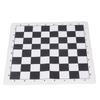 Chess Board Chessboard Only PU Portable Soft Standard 35x35cm for Travel Outdoor Camping