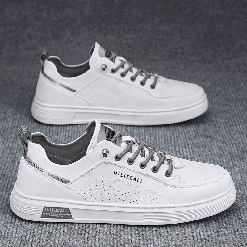 New Breathable Board Shoes for Men, Trendy and Versatile High-altitude Sports and Leisure Running Shoes