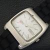 USED VINTAGE SEIKO DX AUTOMATIC 6106C JAPAN MENS WHITE DIAL WATCH a433863-2 R119-a433863