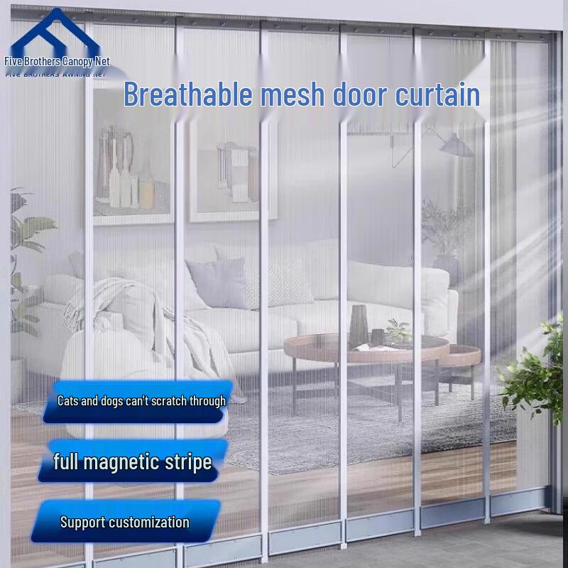 FiveBrothers Magnetic Mesh Mosquito Door Screen