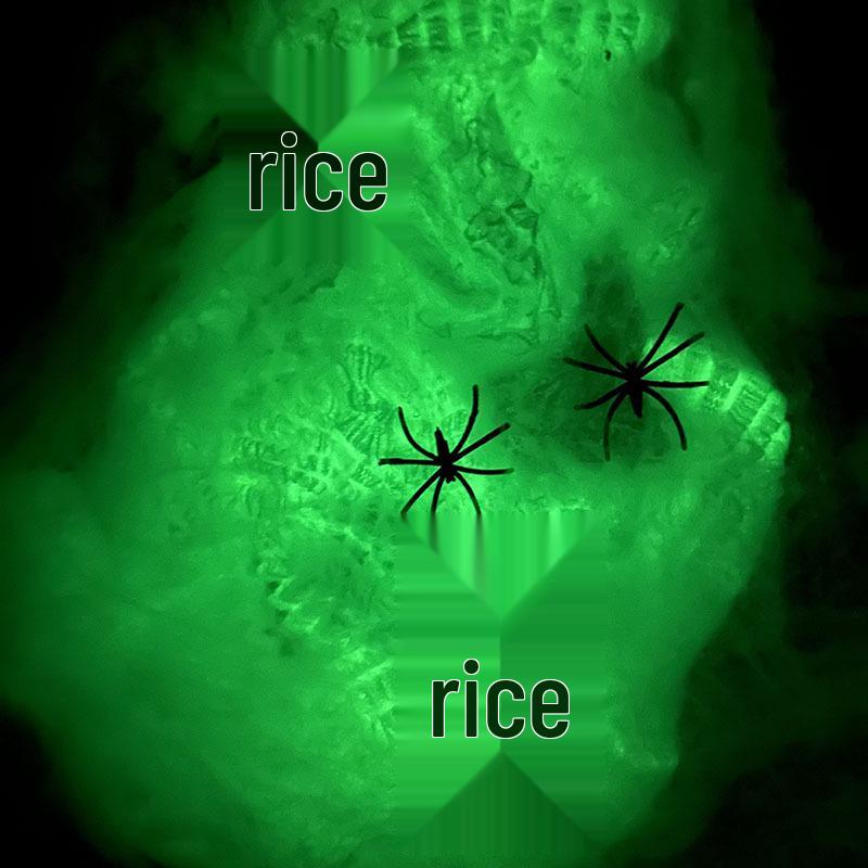 Luminous Spider Web Halloween Decorations for Haunted Houses and Parties