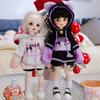 New 1/6 1/4 1/3 BJD Doll Clothes Cute Cat Sweater Hoodie Jacket for Big 1/6, Yosd, 60 30cm Doll Clothes BJD SD Doll Accessories