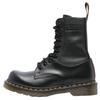 MM6 Maison Margiela X Dr. Martens 1490 / 1461 Ботильоны из телячьей кожи с круглым носком на шнуровке 4 см Унисекс ботильоны Черные 32185001