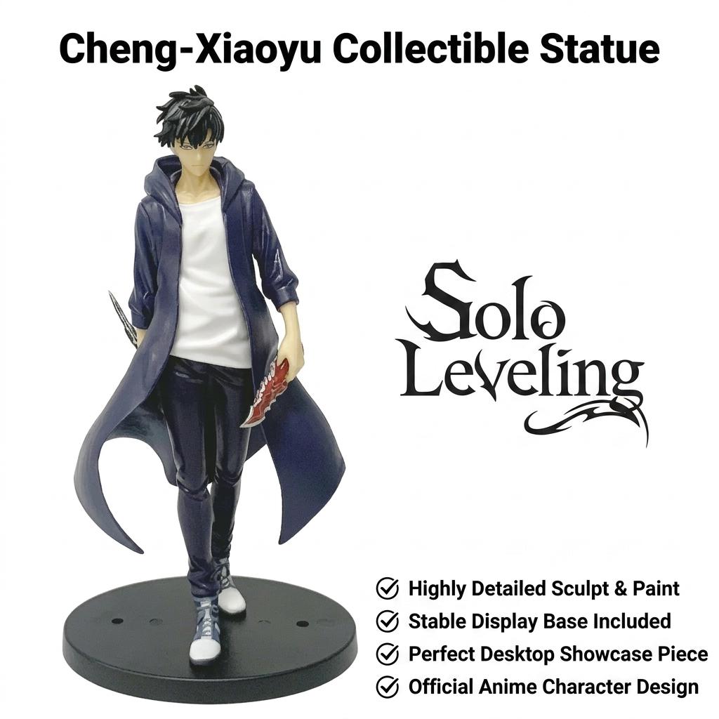 Solo Leveling Cheng-Xiaoyu Standing Pose PVC ABS Resin Statue Model Collectible Display