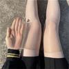 Women Shiny Ultra-Thin Silky Thigh High Stockings Sexy Oily Bright Shimmery Over Knee Long Socks Glossy Hosiery Clubwear