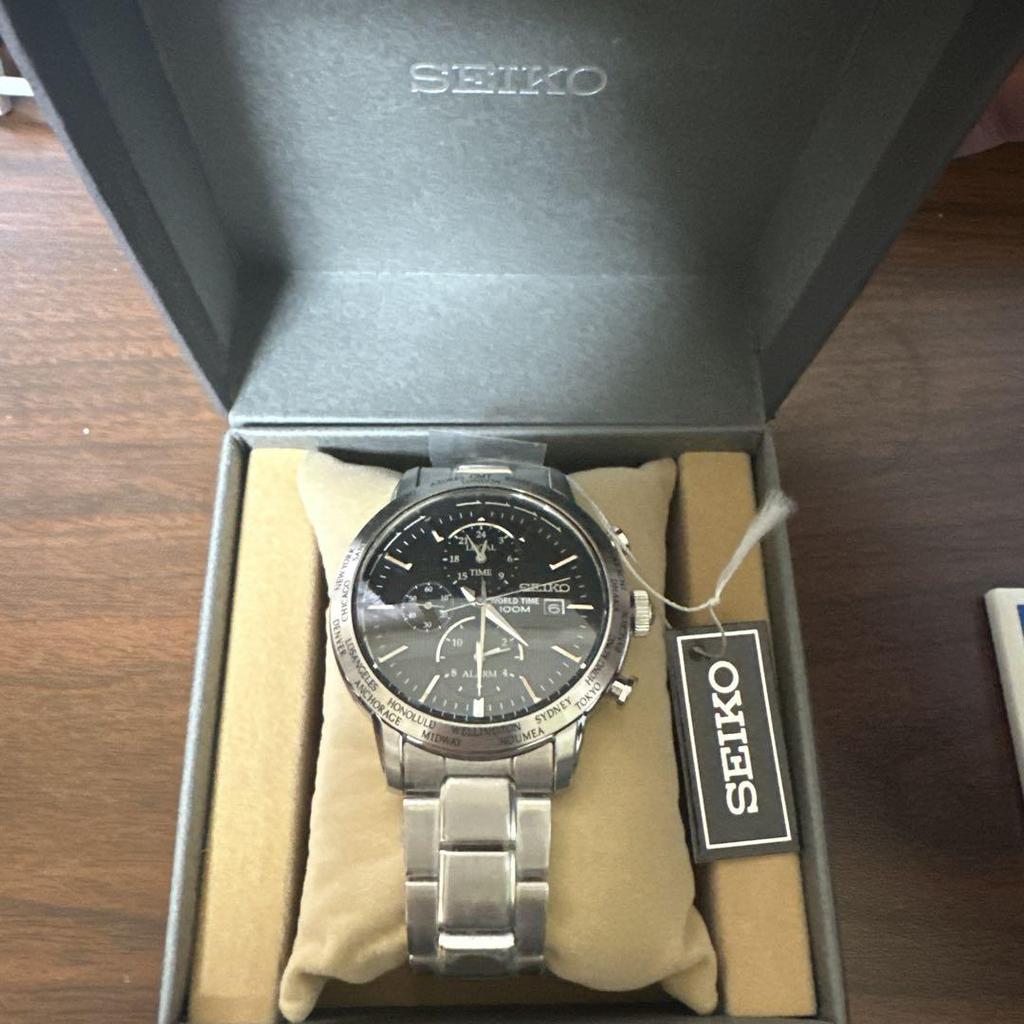 [USED] SEIKO World Time Quartz Watch