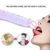 Jiuxi Realistic Clear TPE Dildo - Soft, Transparent Adult Toy for Women