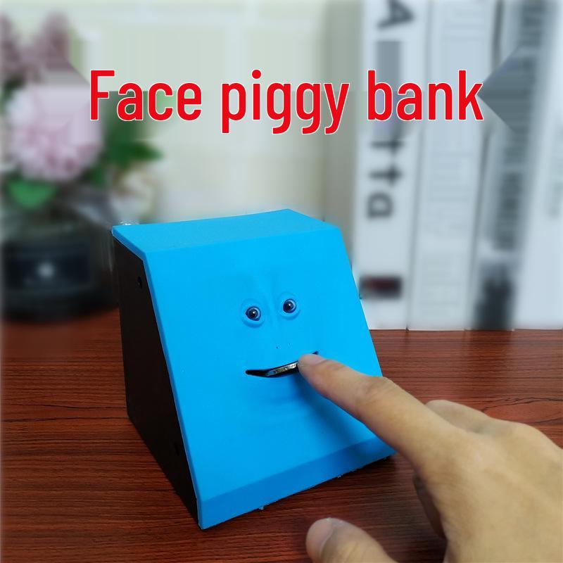 Creative Monkey Face Money Box - Interactive Sensor with Music and Motion for Kids