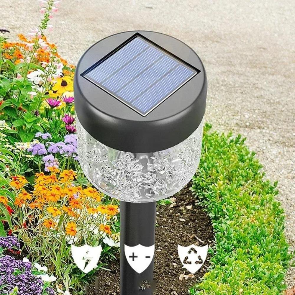 30W Solar Outdoor Lights Garden Lamp Solar Powered Waterproof Landscape Path Outdoor for Yard Backyard Lawn Patio Decorative