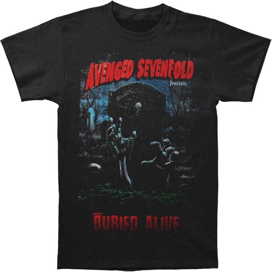 Avenged Sevenfold Men s Buried Alive Tour 2012 Slim Fit T-Shirt Black S