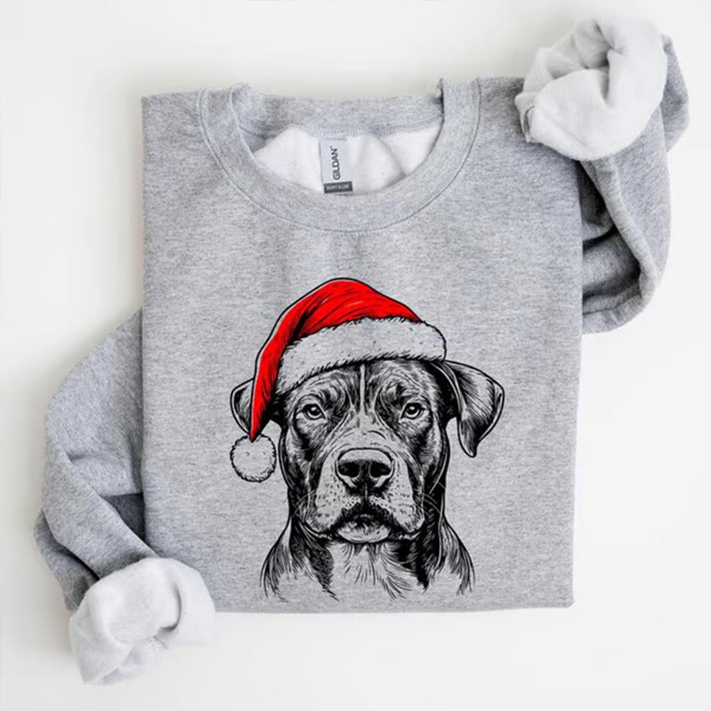 Christmas T-Shirts And Sweatshirts, Women'S Sweatshirts, Long-Sleeved Pullover Sweatshirts, Women'S Long-Sleeved Tops