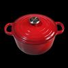VISIONS Corning 4L Enamelled Cast Iron Dutch Oven