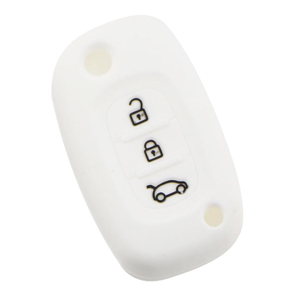 Silicone Car Key Cover for LADA Vesta Granta XRay Kalina Priora Sedan Sport for Renault Fluence Clio Megane Remote Case