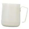 Milk Frothing Pitcher Thickened Frother Cup 450ml with Pointed Spout for Coffee Machine CafeWhite