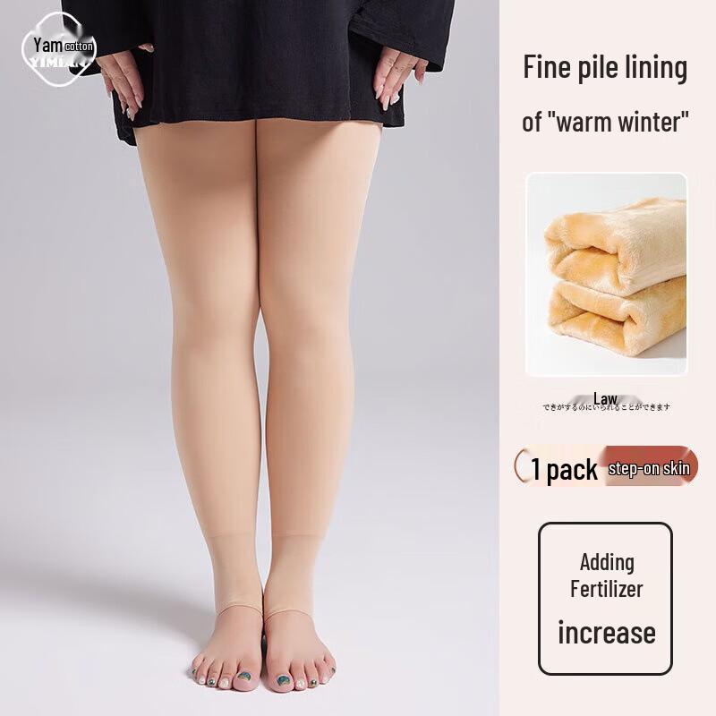 

Женские термотайтсы Yimian с флисовой подкладкой XL Plus Size