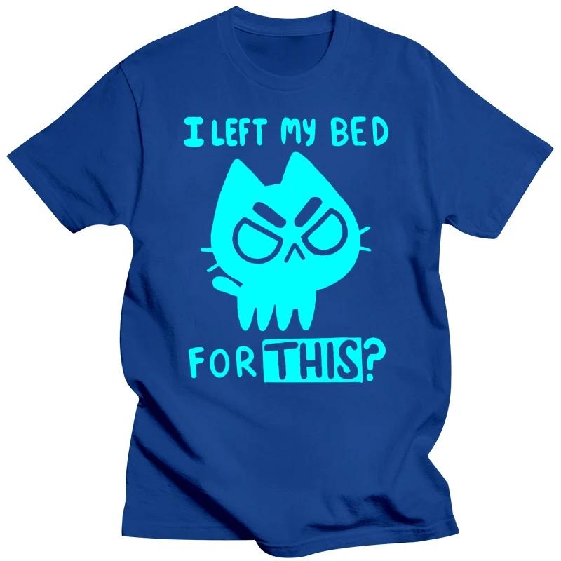 Brand Men T-shirt Funny Cat Print Men Tshirts Casual O-neck Men Shirts Streetwear Luminous Men Oversized T-shirt Male Tees Tops