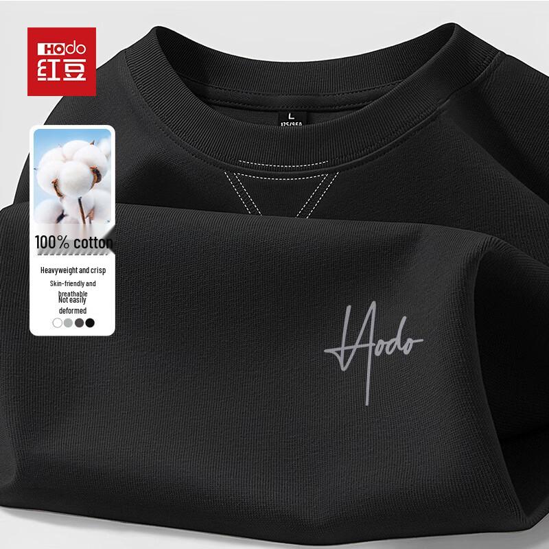 Hodo Men s Heavyweight Cotton Long Sleeve T-Shirt 3XL