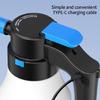 1.5Liters Electric Pressurized Foam Sprayer for Car Washing, Electric Foam Sprayer with USB Cable Foam Sprayer
