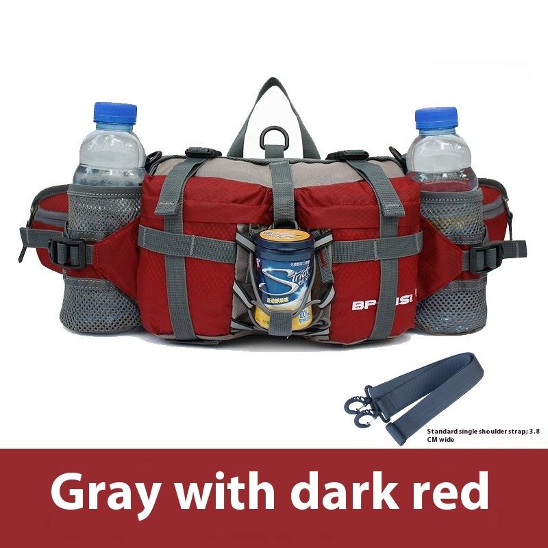 Hiking Waist Bag Outdoor Cycling Waterproof Backpack Reflective Strip Sports Fanny Pack Camping Nylon Hunting Accessor