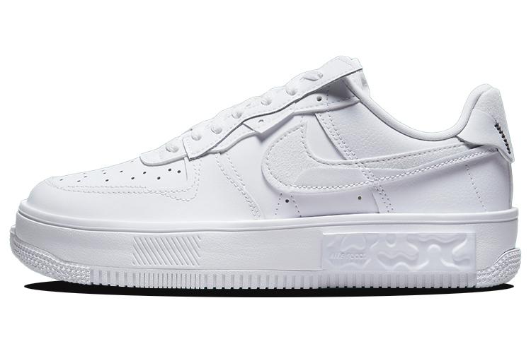Nike Air Force 1 Low Fontanka Triple White Multi Color Swoosh Women s DH1290-100 44